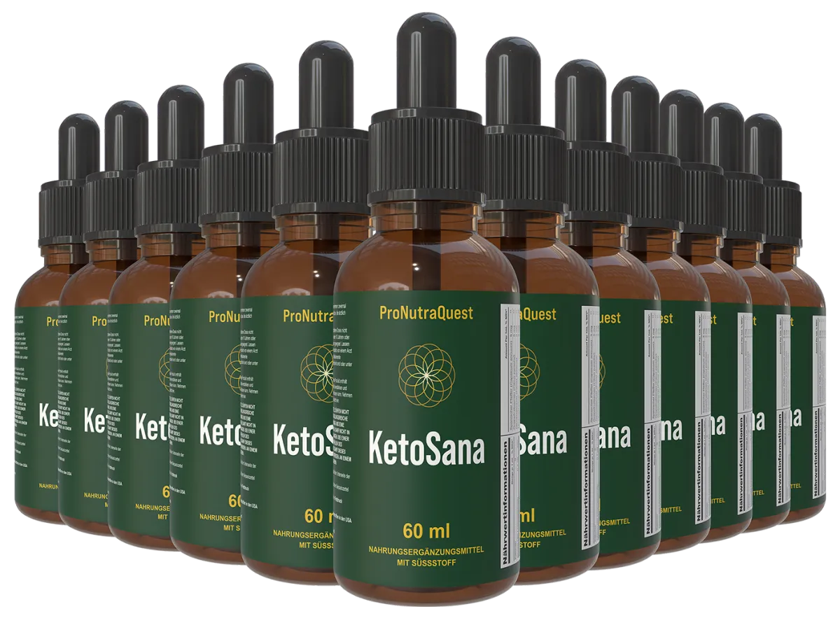 KetoSana 12 bottle package